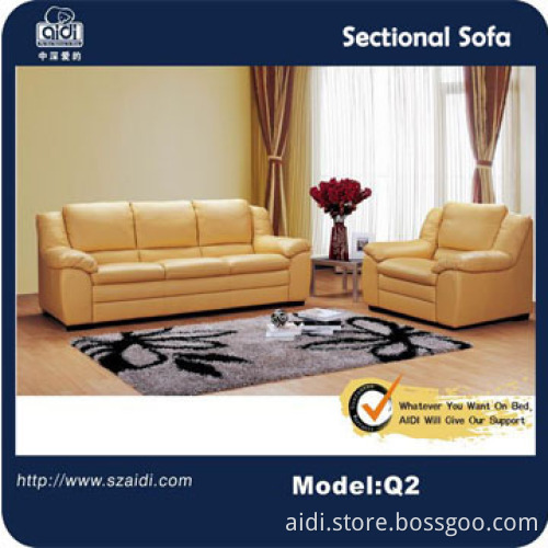 Modern Leather Sofa Suite